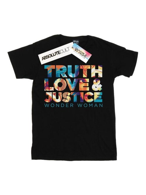 DC Comics - T-shirt TRUTH LOVE JUSTICE - Kiabi
