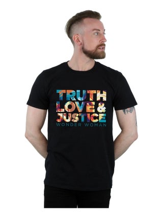 DC Comics - T-shirt TRUTH LOVE JUSTICE