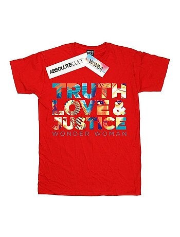 DC Comics - T-shirt TRUTH LOVE JUSTICE