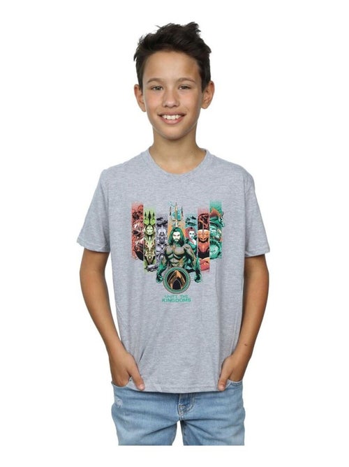 DC Comics - T-shirt UNITE THE KINGDOMS - Kiabi
