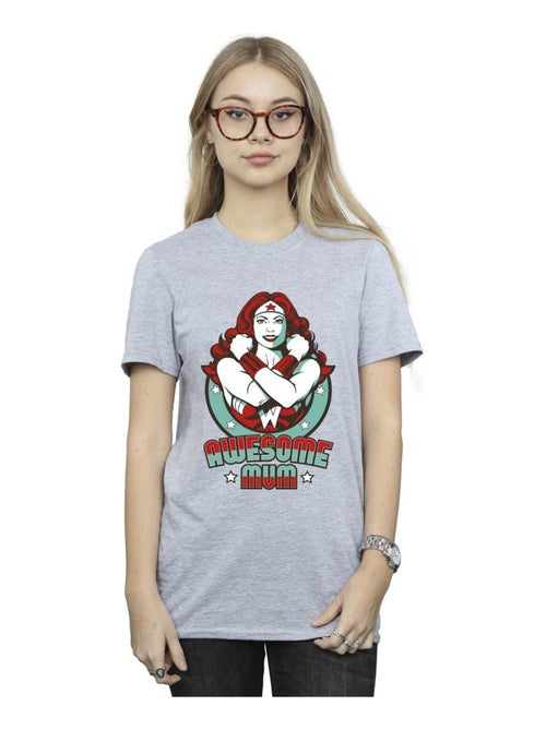 DC Comics - T-shirt WONDERFUL MUM - Kiabi