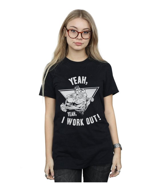 DC Comics - T-shirt WORK OUT - Kiabi