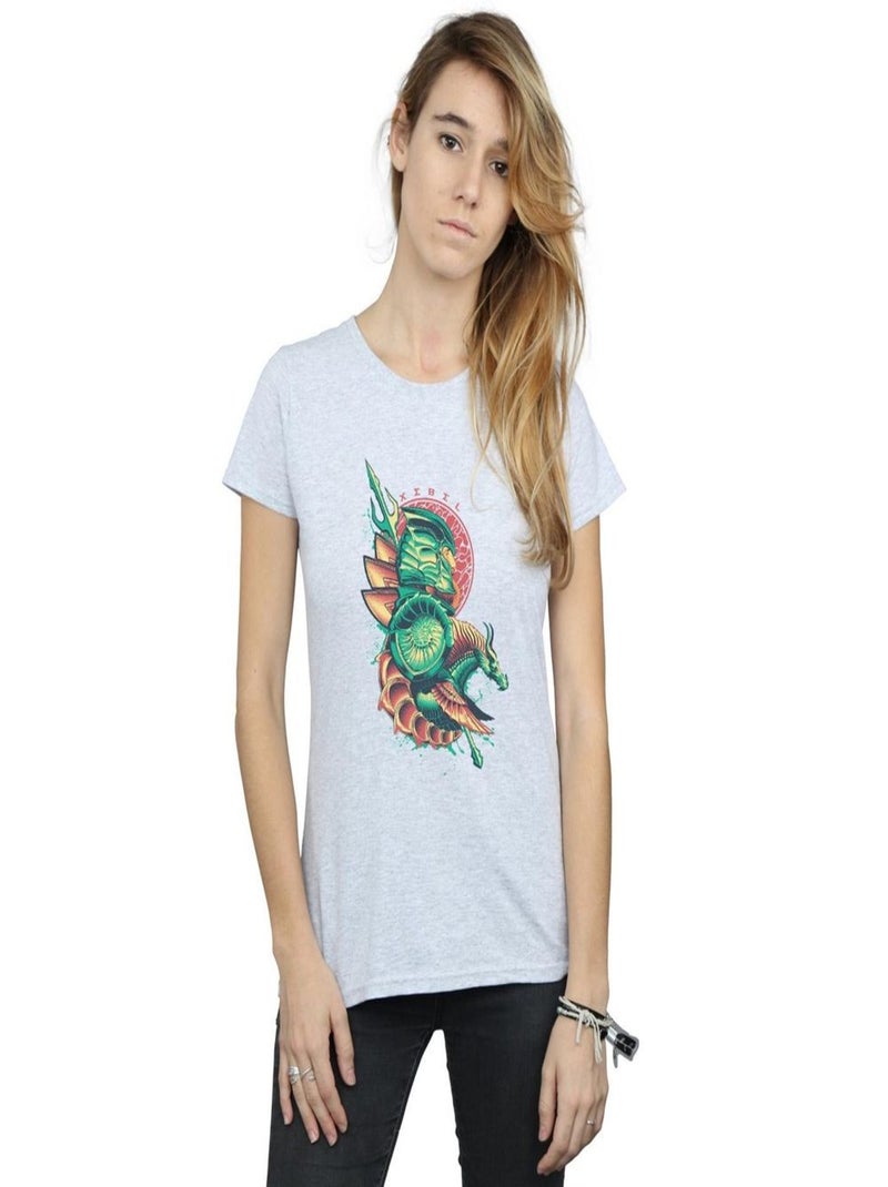 DC Comics - T-shirt XEBEL Gris chiné - Kiabi