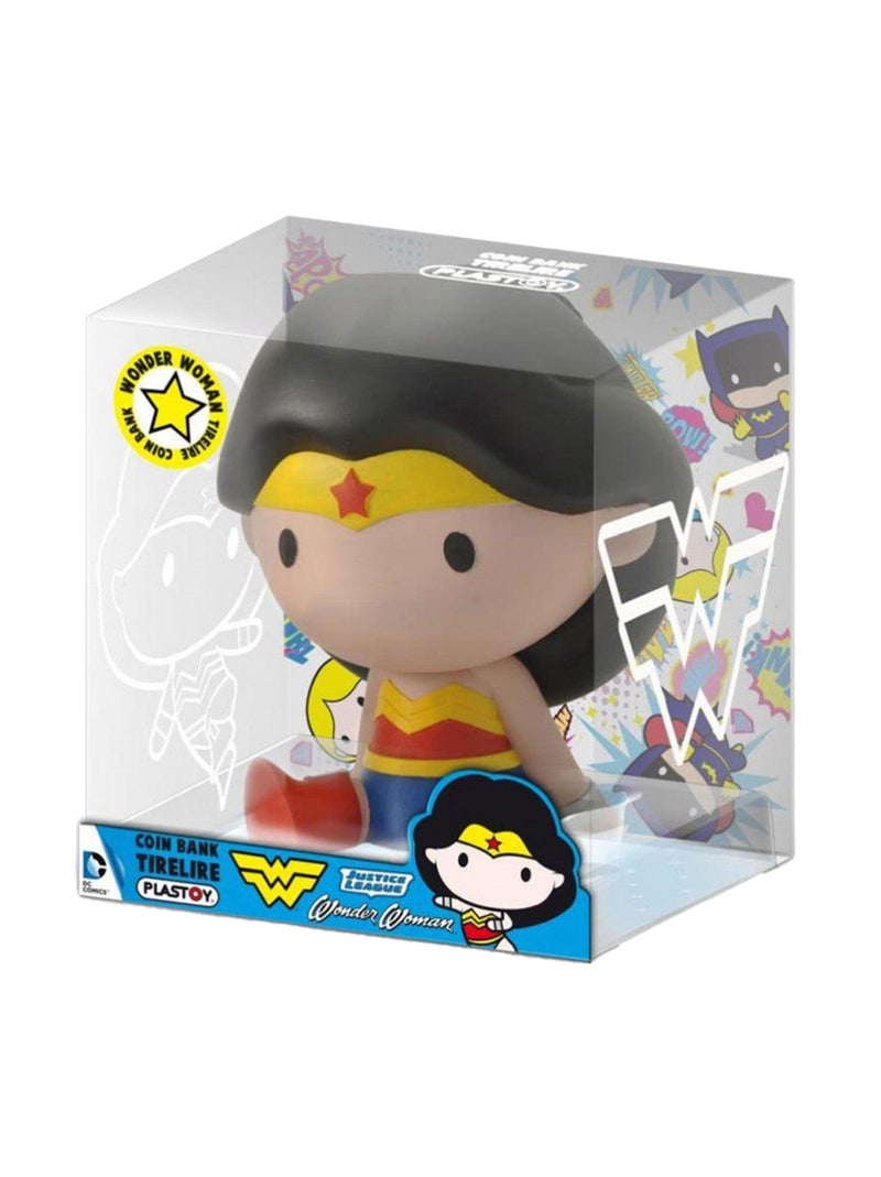 DC Comics - Tirelire motif Wonder Woman motif/style chibi (Design/motif: Chibi) Multicolore - Kiabi