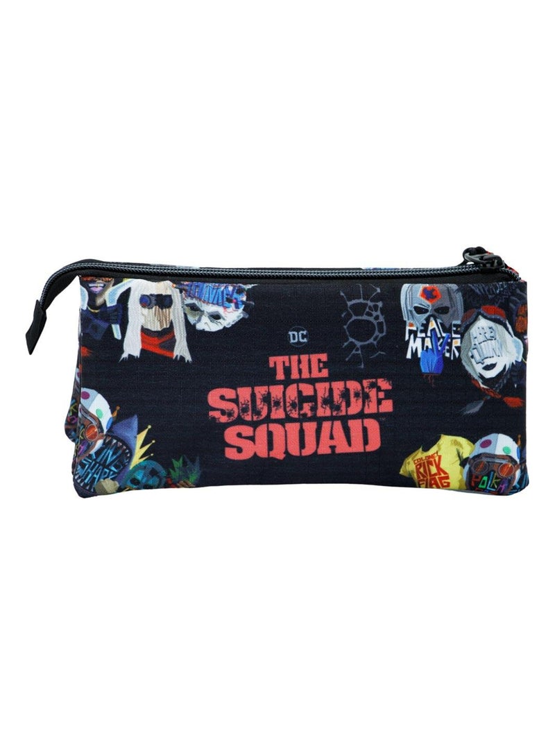 DC Comics Suicide Squad Taskforce Trousse Triple HS, Noir Noir - Kiabi