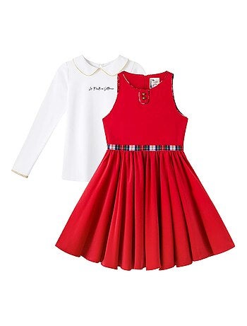 de Noël : Robe Patineuse + T-shirt - La Faute à Voltaire