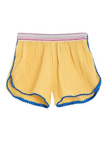 de plage Tunique + short / bleu roi LOVE - La Faute à Voltaire