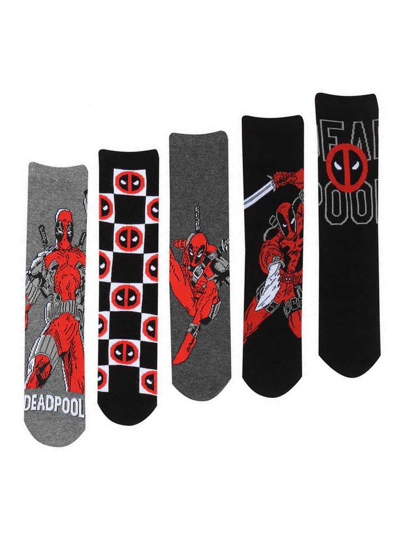 Deadpool - Chaussettes Gris - Kiabi