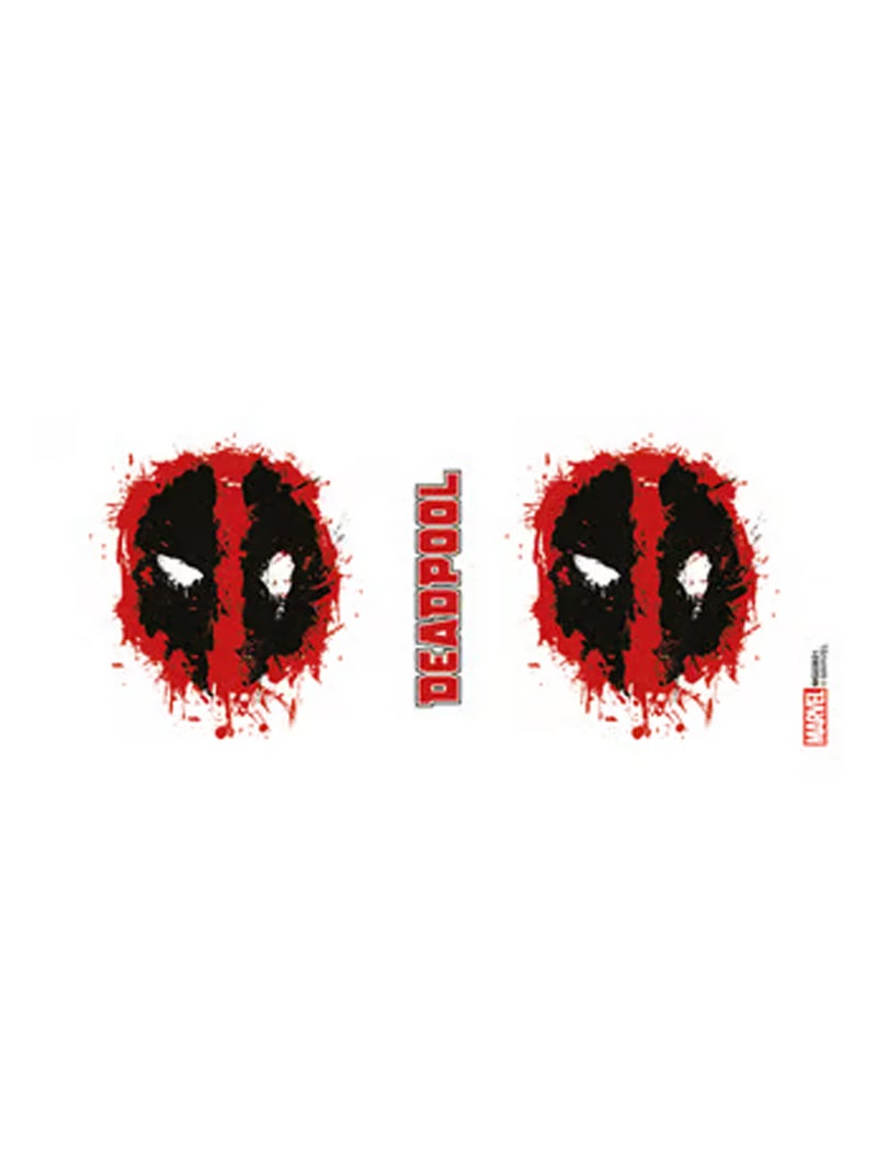 Deadpool - Mug motif/style Logo, Éclaboussures Blanc - Kiabi