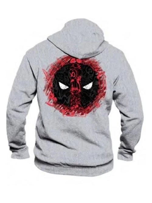 Deadpool - Sweat à capuche motif/style logo - Kiabi