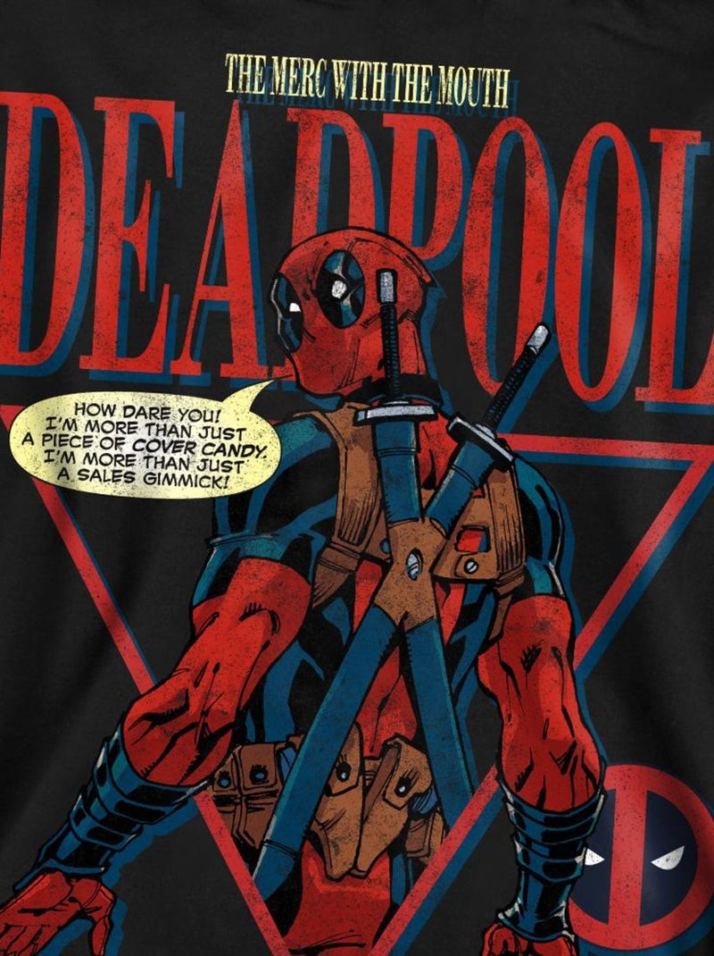 Deadpool - Sweat COVER CANDY Noir - Kiabi