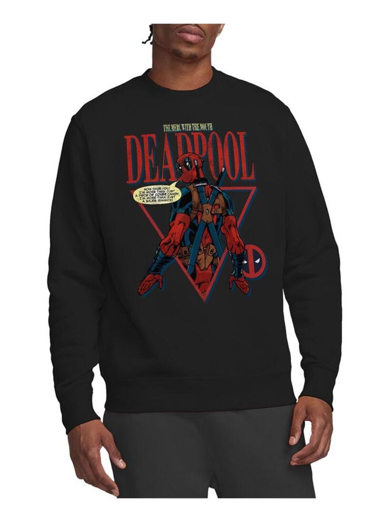 Deadpool - Sweat COVER CANDY Noir - Kiabi