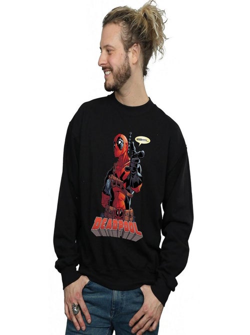 Deadpool - Sweat HEY YOU (Deadpool) - Kiabi Deadpool - Sweat HEY YOU (Deadpool) - Kiabi