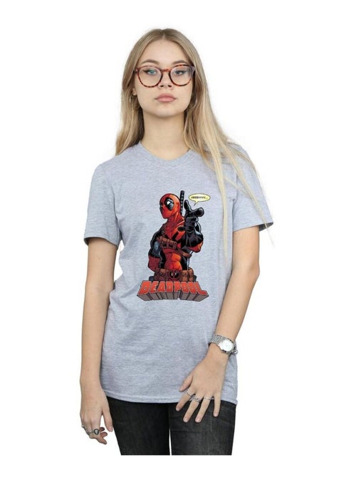 Deadpool - T-shirt HEY YOU (Deadpool) - Kiabi Deadpool - T-shirt HEY YOU (Deadpool) - Kiabi