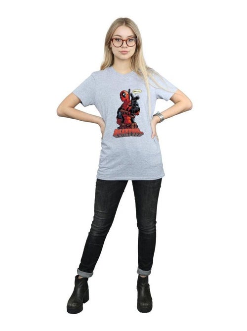 Deadpool - T-shirt HEY YOU (Deadpool) - Kiabi Deadpool - T-shirt HEY YOU (Deadpool) - Kiabi