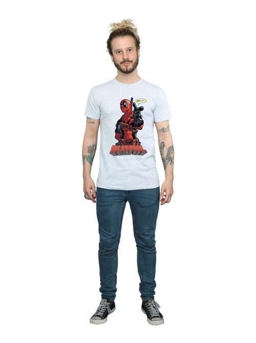 Deadpool - T-shirt HEY YOU - Kiabi