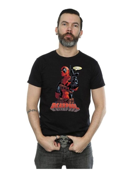 Deadpool - T-shirt HEY YOU - Kiabi