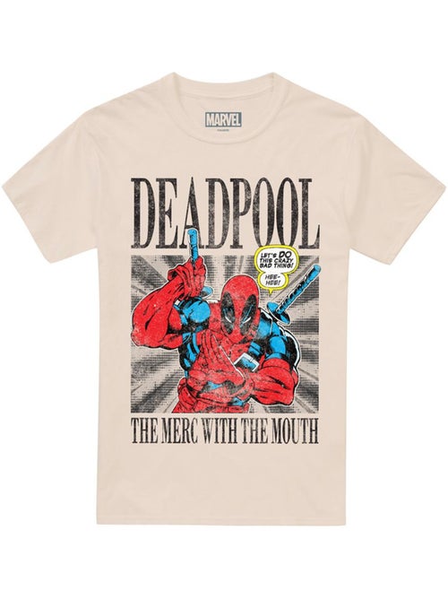 Deadpool - T-shirt MERC WITH THE MOUTH - Kiabi