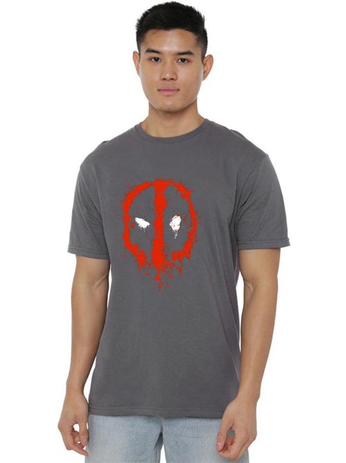 Deadpool - T-shirt motif/style peint - Kiabi