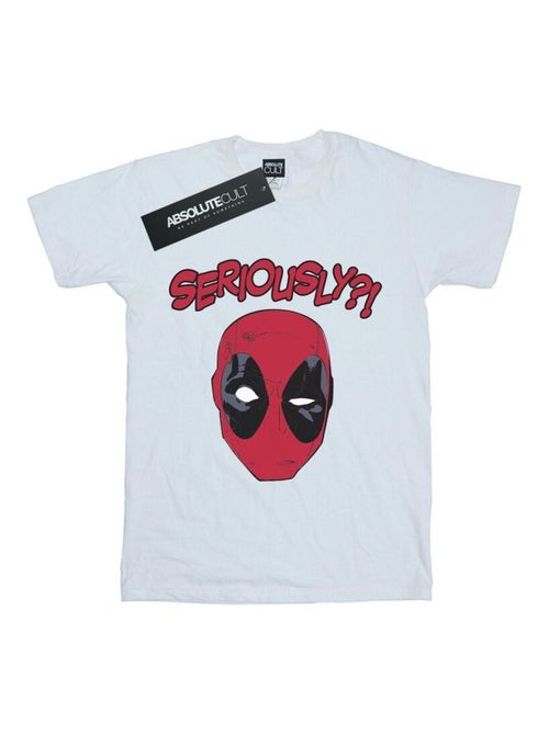 Deadpool - T-shirt SERIOUSLY - Kiabi Deadpool - T-shirt SERIOUSLY - Kiabi
