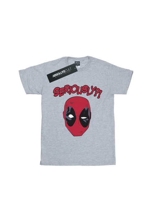 Deadpool - T-shirt SERIOUSLY - Kiabi Deadpool - T-shirt SERIOUSLY - Kiabi