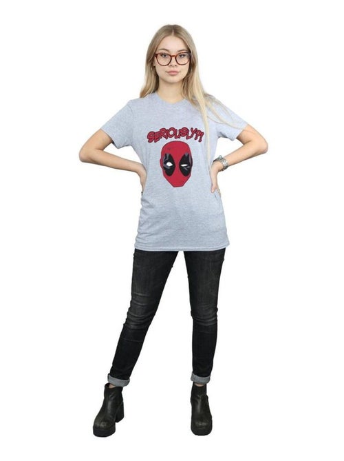 Deadpool - T-shirt SERIOUSLY - Kiabi Deadpool - T-shirt SERIOUSLY - Kiabi