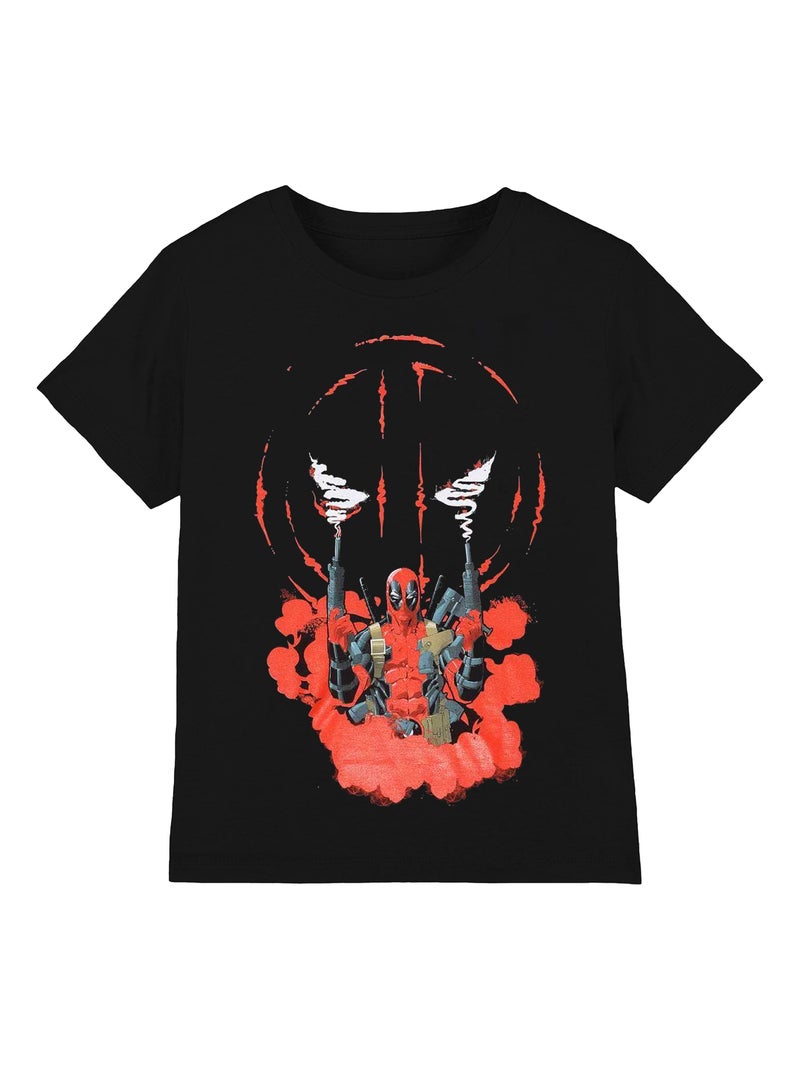 Deadpool - T-shirt SMOKING Noir - Kiabi