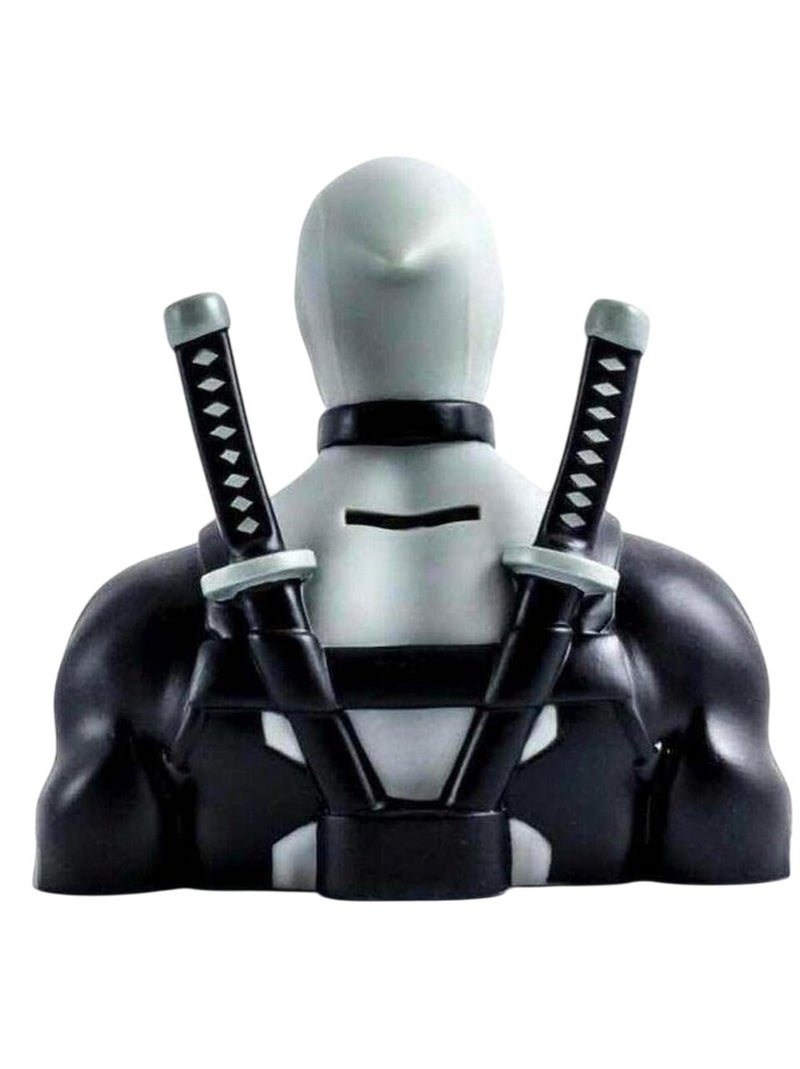 Deadpool - Tirelire DELUXE Noir Gris Gris - Kiabi