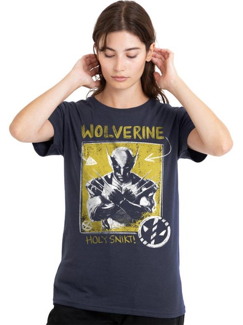 Deadpool et Wolverine - T-shirt HOLY SNIKT - Kiabi Deadpool et Wolverine - T-shirt HOLY SNIKT - Kiabi