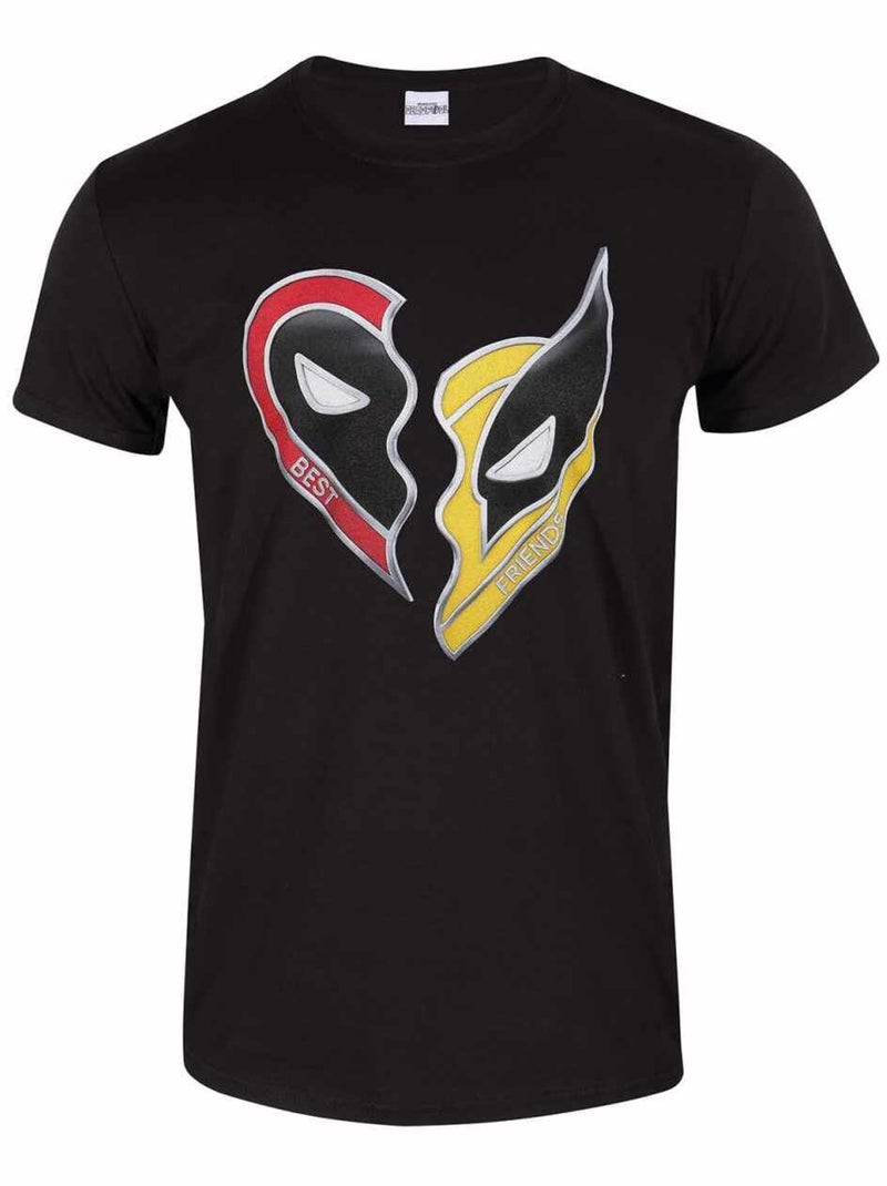 Deadpool & Wolverine - T-shirt BEST FRIENDS Noir - Kiabi