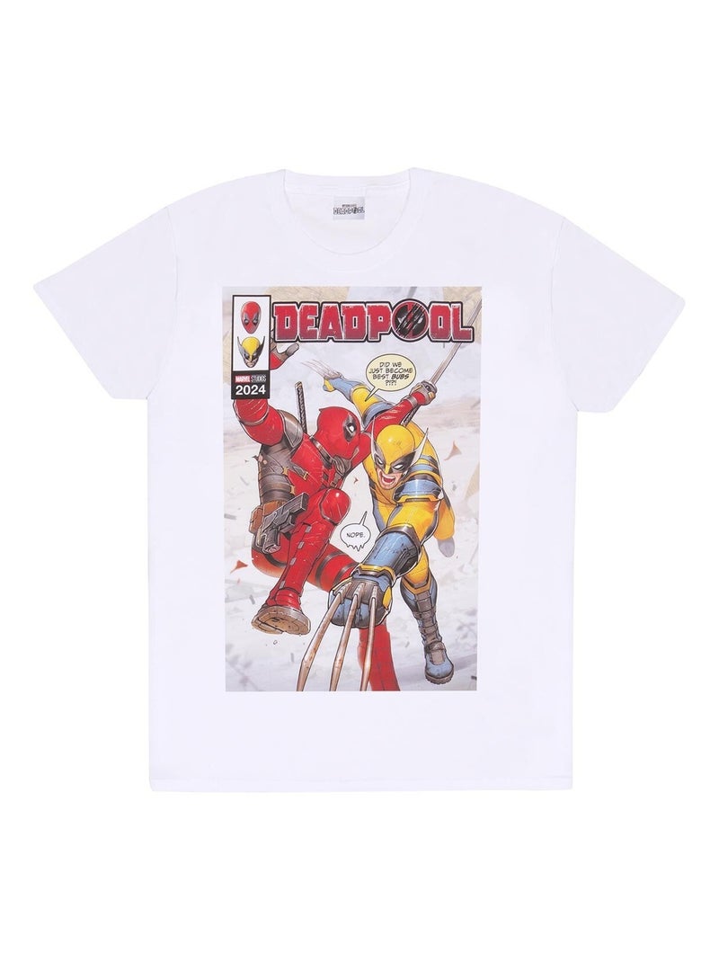 Deadpool & Wolverine - T-shirt Blanc - Kiabi