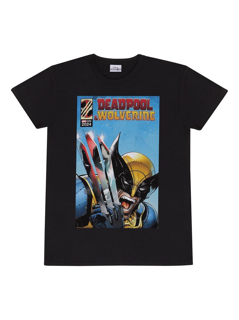 Deadpool & Wolverine - T-shirt Noir - Kiabi