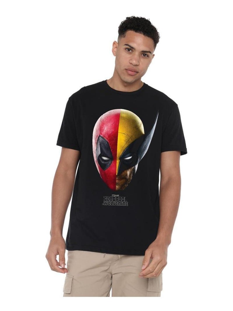 Deadpool & Wolverine - T-shirt Noir - Kiabi