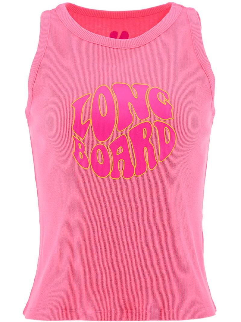 Debardeur -   - Longboard Rose - Kiabi