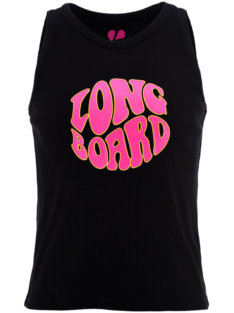 Debardeur -   -Longboard Noir - Kiabi