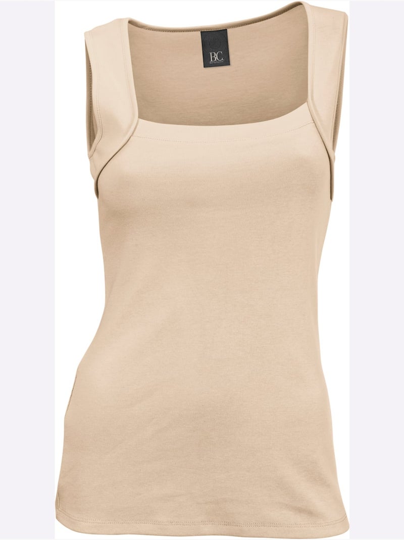 Débardeur - Taille Standard - Helline Beige - Kiabi