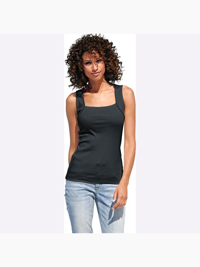 Débardeur - Taille Standard - Helline Noir - Kiabi