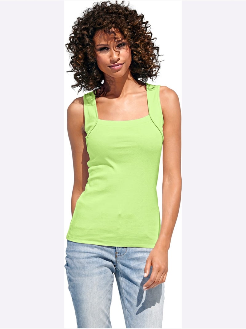 Débardeur - Taille Standard - Helline Vert kiwi - Kiabi