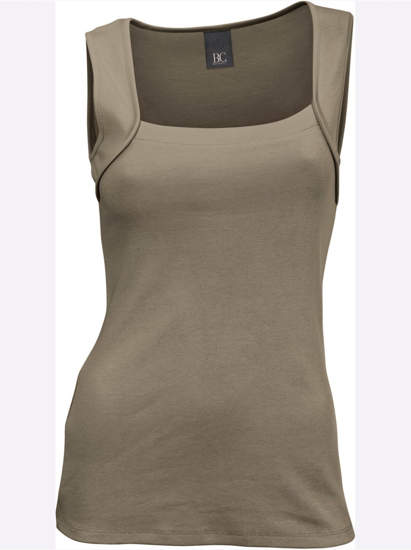 Débardeur - Taille Standard - Helline Vert olive - Kiabi