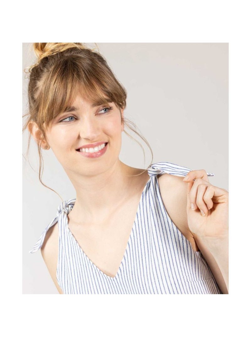 Débardeur - Terre de Marins Beige clair - Kiabi