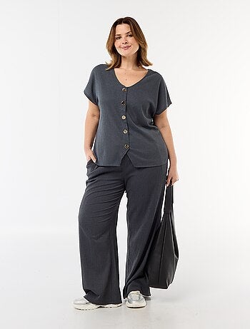 Débardeur à boutons dorés