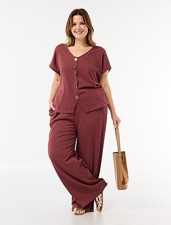 Débardeur à boutons dorés