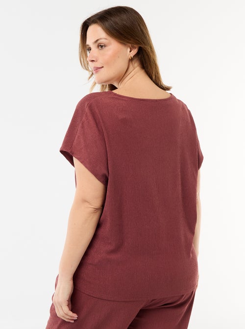 Débardeur à boutons dorés - Kiabi