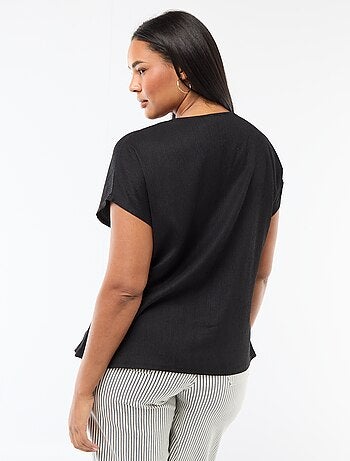 Débardeur à boutons dorés