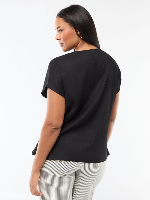 Débardeur à boutons dorés - Kiabi