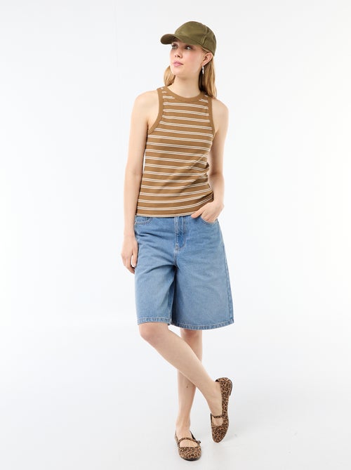 Débardeur à emmanchures américaines - Kiabi