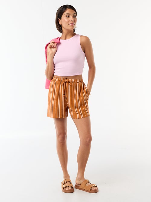 Débardeur à emmanchures américaines - Kiabi