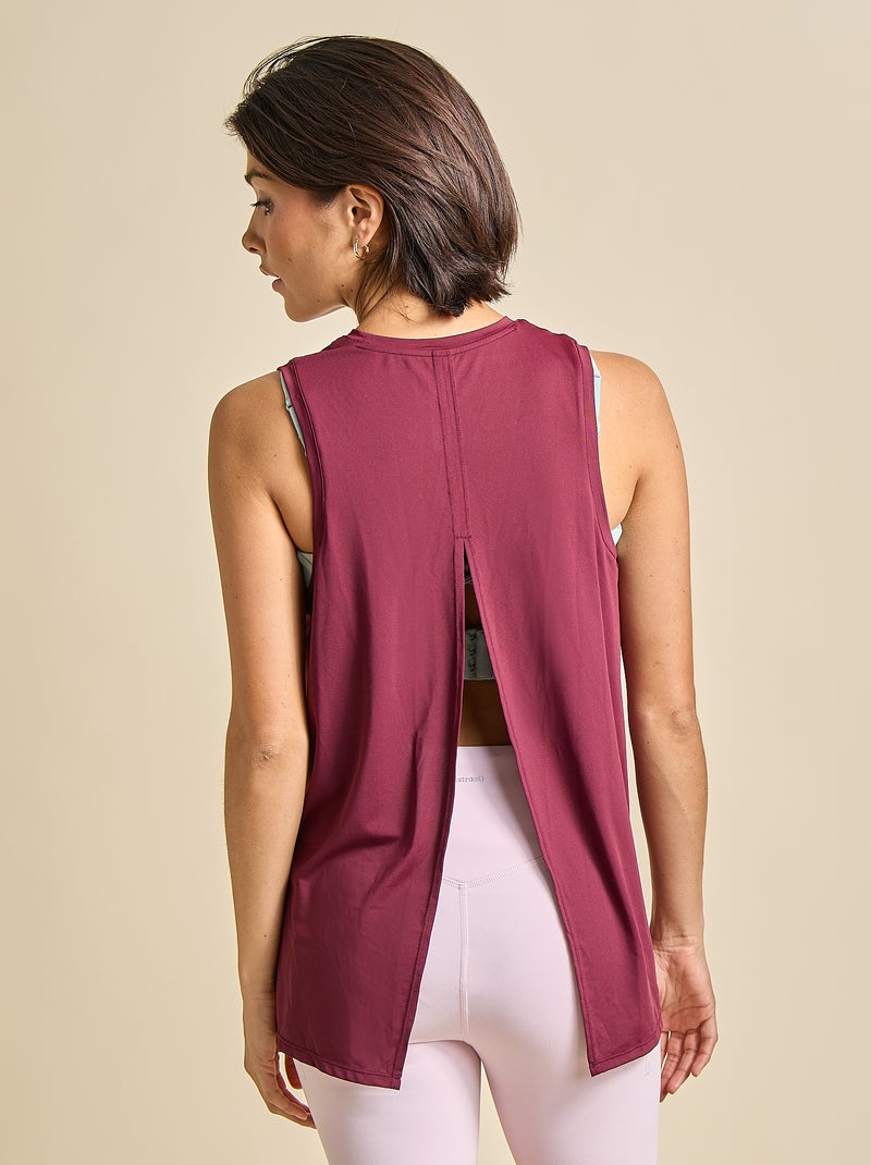 Débardeur à emmanchures oversize - (ekstract) Rouge - Kiabi