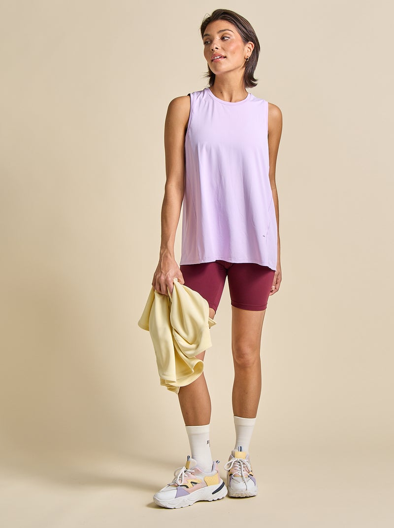 Débardeur à emmanchures oversize - (ekstract) Violet - Kiabi