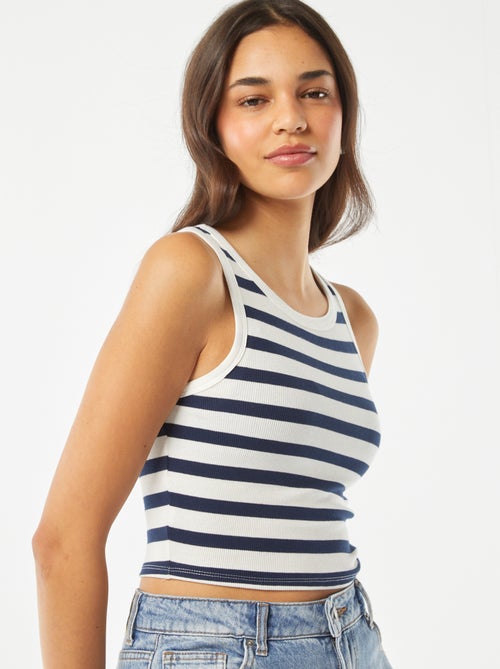 Débardeur à encolure américaine - Kiabi